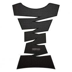 HIGH NOTE PERFORMANCE Motorcycle Maintenance Oxford Jagged Tank Pad - Carbon