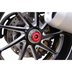 HIGH NOTE PERFORMANCE Parts Evotech Rear Spindle Bobbins - Ducati Diavel
