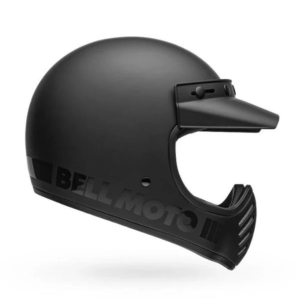 HIGH NOTE PERFORMANCE Bell MOTO 3 Classic Matte/Gloss Helmet Helmets 1 HIGH NOTE PERFORMANCE Bell MOTO 3 Classic Matte/Gloss Helmet Helmets