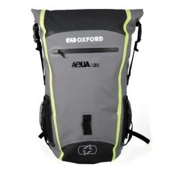 HIGH NOTE PERFORMANCE Oxford Aqua B-25 Backpack - Black Grey Fluo