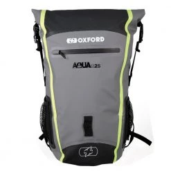 HIGH NOTE PERFORMANCE Oxford Aqua B-25 Backpack - Black Grey Fluo