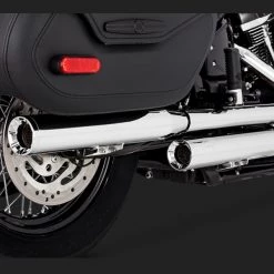 HIGH NOTE PERFORMANCE Vance & Hines Exhausts - Eliminator 300 Slip-ons - Softail Deluxe