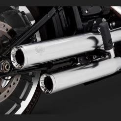 HIGH NOTE PERFORMANCE Vance & Hines Exhausts - Eliminator 300 Slip-ons - 2018 Softail