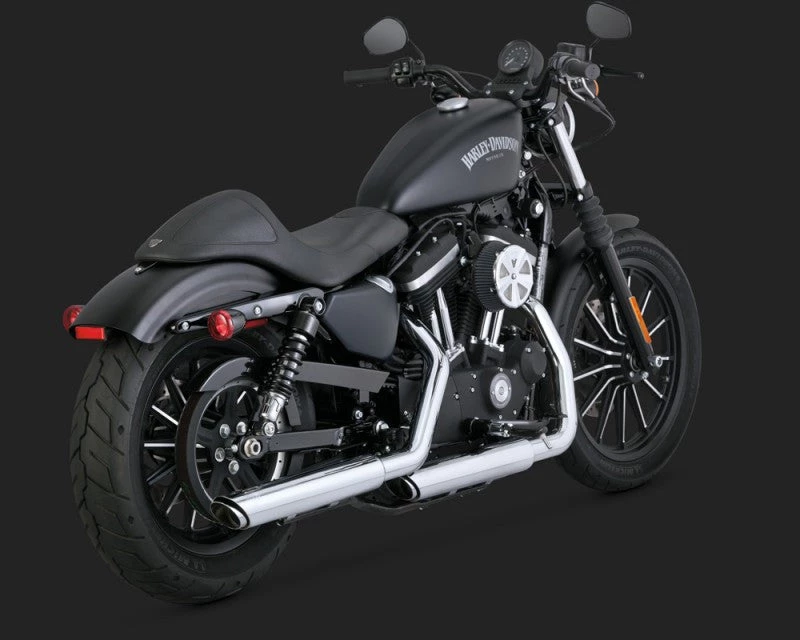HIGH NOTE PERFORMANCE Vance & Hines Exhausts - Twin Slash Slip-ons - Sportster Parts 3 HIGH NOTE PERFORMANCE Vance & Hines Exhausts - Twin Slash Slip-ons - Sportster Parts