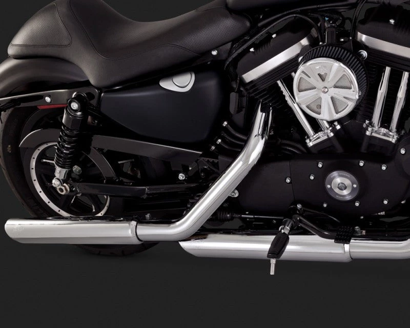 HIGH NOTE PERFORMANCE Vance & Hines Exhausts - Twin Slash Slip-ons - Sportster Parts 4 HIGH NOTE PERFORMANCE Vance & Hines Exhausts - Twin Slash Slip-ons - Sportster Parts