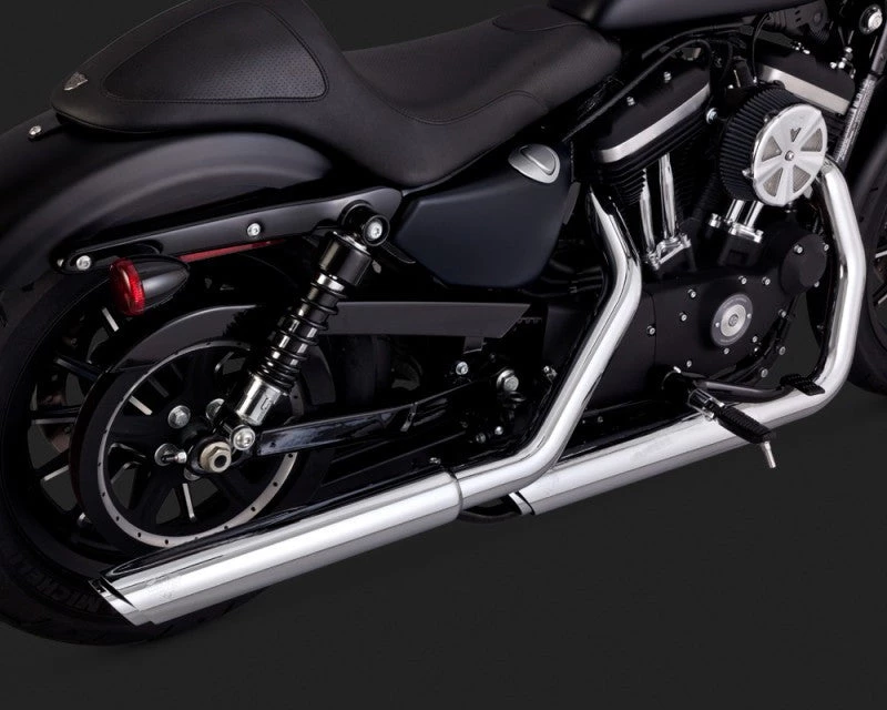 HIGH NOTE PERFORMANCE Vance & Hines Exhausts - Twin Slash Slip-ons - Sportster Parts 5 HIGH NOTE PERFORMANCE Vance & Hines Exhausts - Twin Slash Slip-ons - Sportster Parts