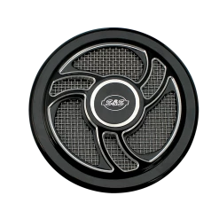 HIGH NOTE PERFORMANCE S&S Torker Air Cleaner Cover - Stealth Black S&S Cycle
