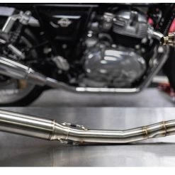 HIGH NOTE PERFORMANCE S&S Cycle S&S Qualifier 2-1 Race Only Full System - Royal Enfield® Interceptor 650 Twins