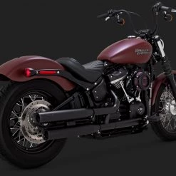 HIGH NOTE PERFORMANCE Vance & Hines Exhausts - Eliminator 300 Slip-ons - 2018 Softail