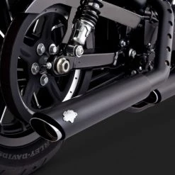 HIGH NOTE PERFORMANCE Vance & Hines Exhausts - Twin Slash Slip-ons - Sportster