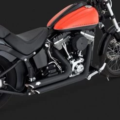 HIGH NOTE PERFORMANCE Parts Vance & Hines Exhausts - Shortshots Staggered - Softail