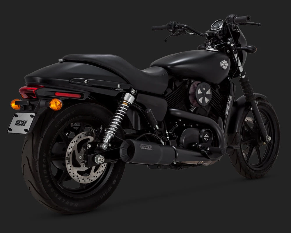 HIGH NOTE PERFORMANCE Vance & Hines Exhausts - Hi-Output Slip-ons - Street 750 / Rod Parts 2 HIGH NOTE PERFORMANCE Vance & Hines Exhausts - Hi-Output Slip-ons - Street 750 / Rod Parts