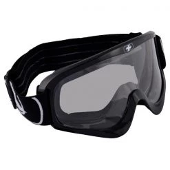 HIGH NOTE PERFORMANCE Riding Glasses Oxford Fury Goggles - Glossy Black