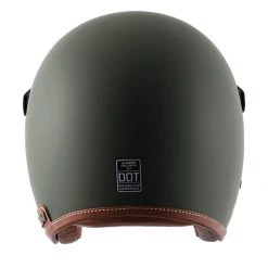 HIGH NOTE PERFORMANCE Axor Retro Jet Leather Matte Helmet Helmets 12 HIGH NOTE PERFORMANCE Axor Retro Jet Leather Matte Helmet Helmets