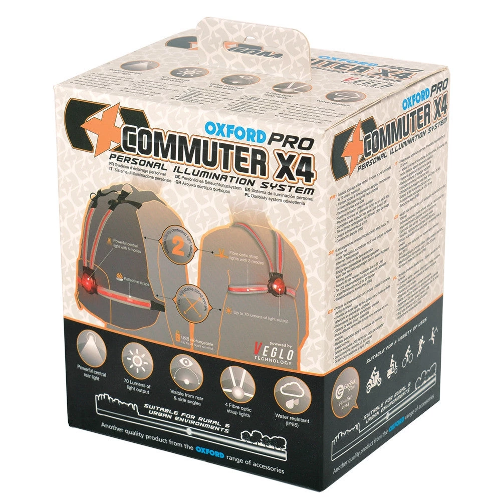 HIGH NOTE PERFORMANCE Rider Tech Oxford Commuter X4 Fiber Optic Rear Light 1 HIGH NOTE PERFORMANCE Rider Tech Oxford Commuter X4 Fiber Optic Rear Light