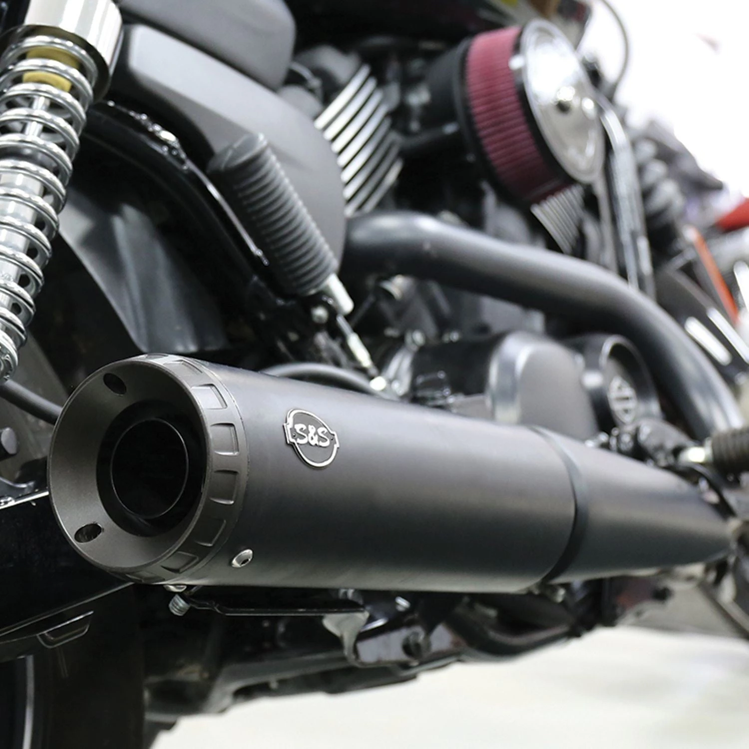 High Note Performance S&S Cycle S&S Grand National Slip-on Mufflers - Street 500/750 3 High Note Performance S&S Cycle S&S Grand National Slip-on Mufflers - Street 500/750