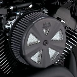 HIGH NOTE PERFORMANCE Vance & Hines Skullcap Crown Air Intake Cover