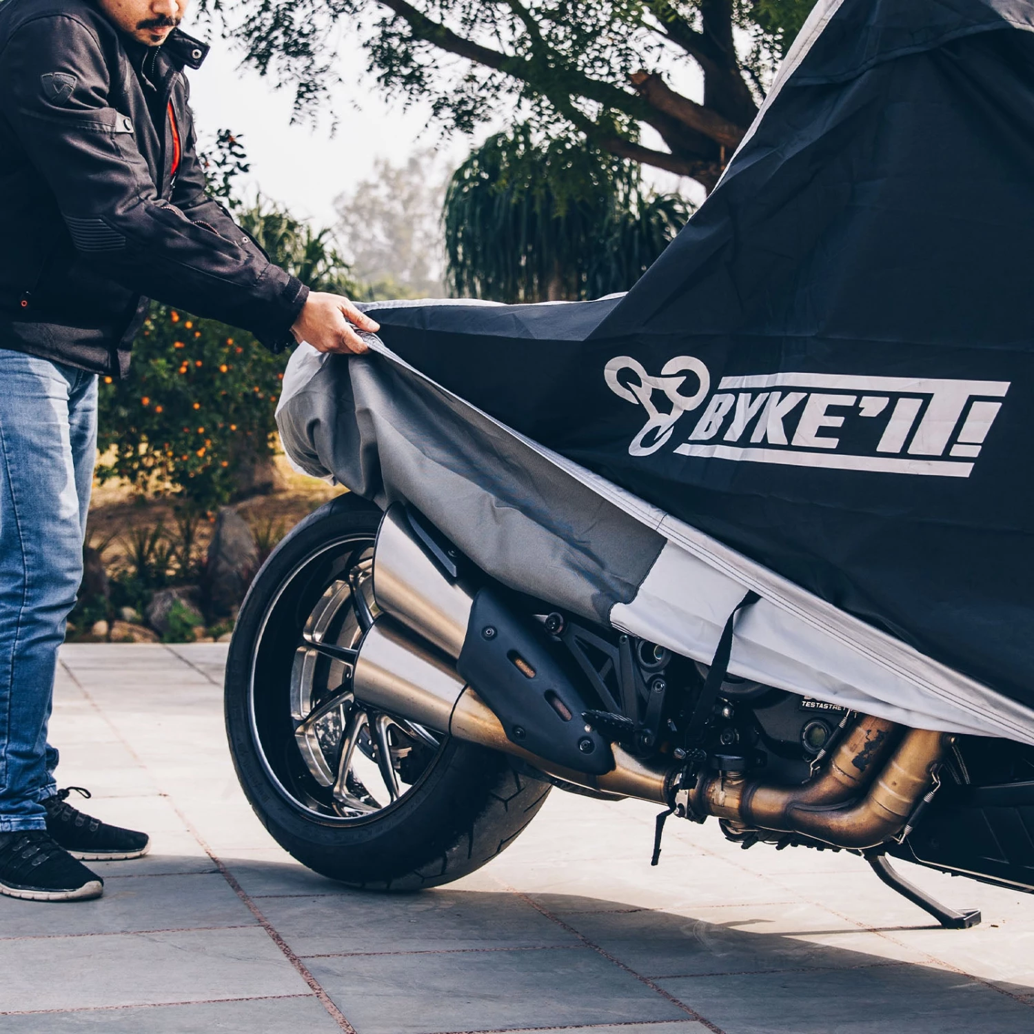 HIGH NOTE PERFORMANCE BYKE'IT! Waterproof Bike Cover-Medium 3 HIGH NOTE PERFORMANCE BYKE'IT! Waterproof Bike Cover-Medium