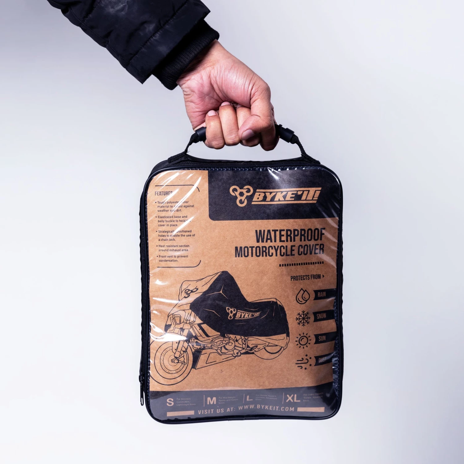 HIGH NOTE PERFORMANCE BYKE'IT! Waterproof Bike Cover-Medium 7 HIGH NOTE PERFORMANCE BYKE'IT! Waterproof Bike Cover-Medium