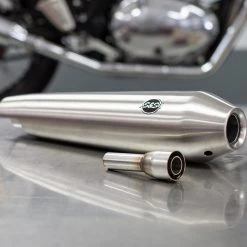 HIGH NOTE PERFORMANCE S&S Cycle S&S Tapered Cone Mufflers - Race Only - Royal Enfield® Interceptor 650 Twins