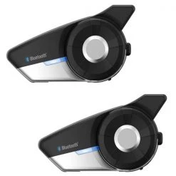HIGH NOTE PERFORMANCE Sena 20S Evo Dual Pack Bluetooth Headset With HD Speakers Rider Tech