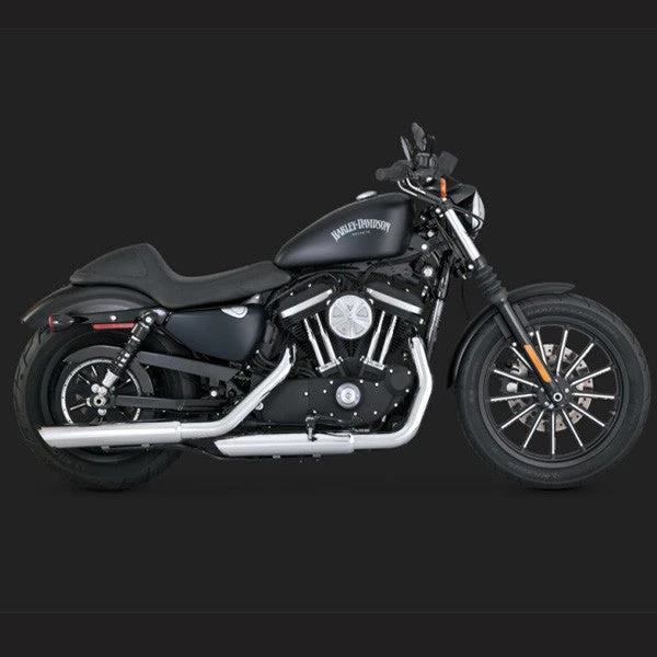 HIGH NOTE PERFORMANCE Vance & Hines Exhausts - Twin Slash Slip-ons - Sportster Parts 2 HIGH NOTE PERFORMANCE Vance & Hines Exhausts - Twin Slash Slip-ons - Sportster Parts