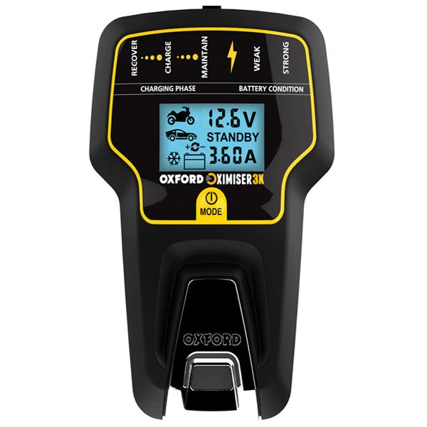 HIGH NOTE PERFORMANCE Oxford Oximiser 3X Advanced Battery Management System Rider Tech 1 HIGH NOTE PERFORMANCE Oxford Oximiser 3X Advanced Battery Management System Rider Tech