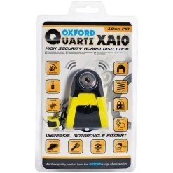 HIGH NOTE PERFORMANCE Rider Tech Oxford Quartz Xalo XA10 Alarm Disc Lock (10mm)