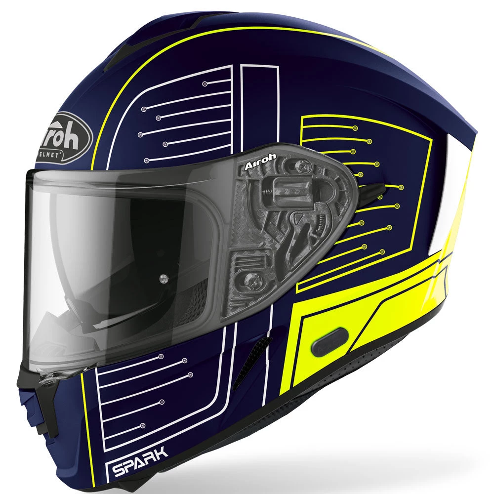 HIGH NOTE PERFORMANCE Airoh Spark Cyrcuit Matte Helmet Helmets 2 HIGH NOTE PERFORMANCE Airoh Spark Cyrcuit Matte Helmet Helmets