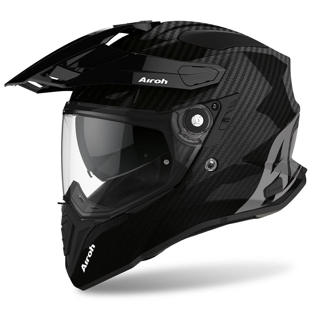 HIGH NOTE PERFORMANCE Airoh Commander Full Carbon Gloss Helmet Helmets 2 HIGH NOTE PERFORMANCE Airoh Commander Full Carbon Gloss Helmet Helmets