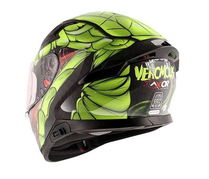 HIGH NOTE PERFORMANCE Axor Apex Venomous Gloss Helmet Helmets 5 HIGH NOTE PERFORMANCE Axor Apex Venomous Gloss Helmet Helmets