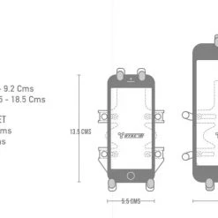 HIGH NOTE PERFORMANCE BYKE'IT! Phone Mount Motorcycle Storage