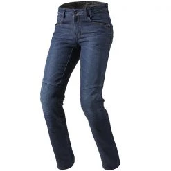 HIGH NOTE PERFORMANCE Rev'it! Seattle TF Jeans, Length 34 Riding Pants