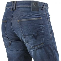 HIGH NOTE PERFORMANCE Rev'it! Seattle TF Jeans, Length 34 Riding Pants