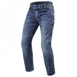 HIGH NOTE PERFORMANCE Rev'it! Detroit TF Jeans, Length 32 Riding Pants