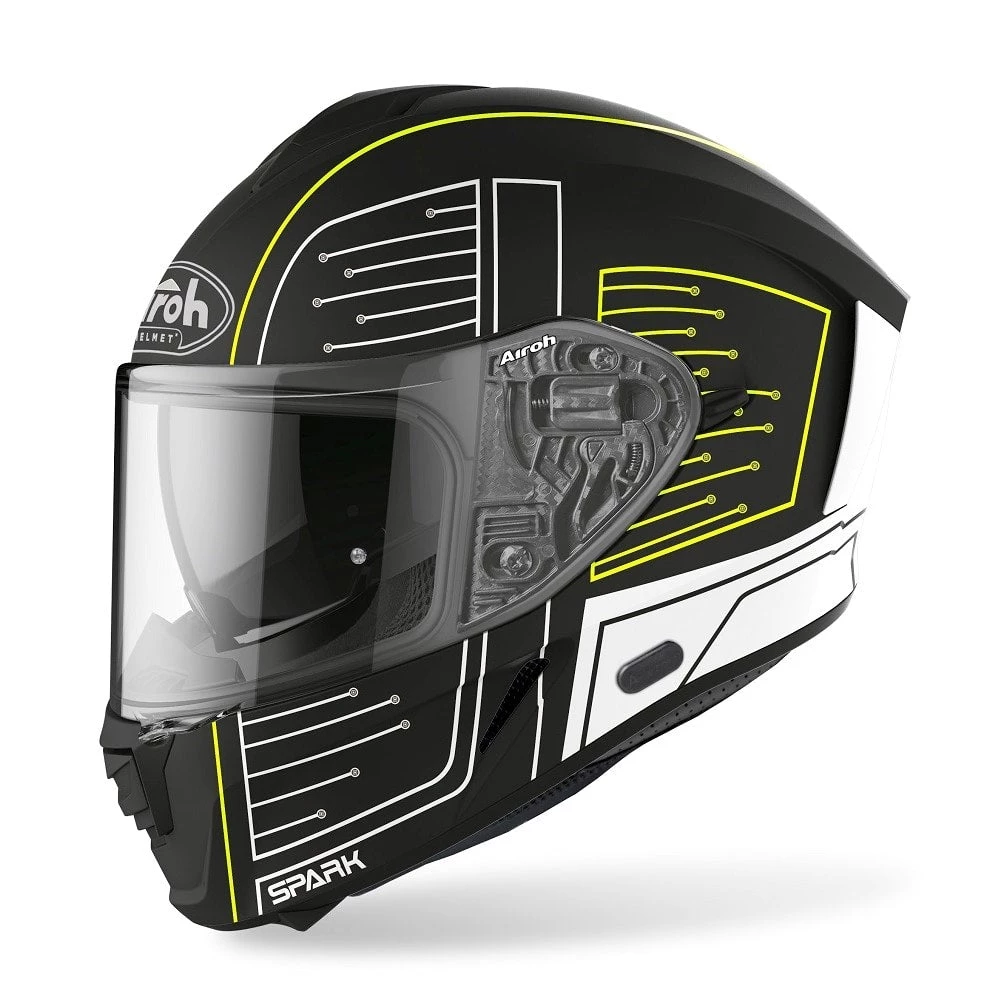 HIGH NOTE PERFORMANCE Airoh Spark Cyrcuit Matte Helmet 2 HIGH NOTE PERFORMANCE Airoh Spark Cyrcuit Matte Helmet
