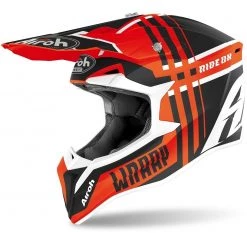 HIGH NOTE PERFORMANCE Helmets Airoh Wraap Broken Matte Helmet